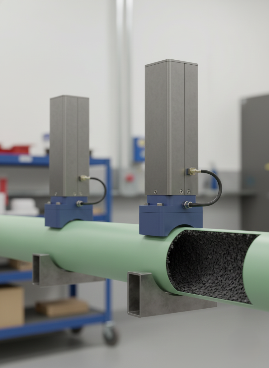 파이프 내부 디파짓 모니터링 시스템